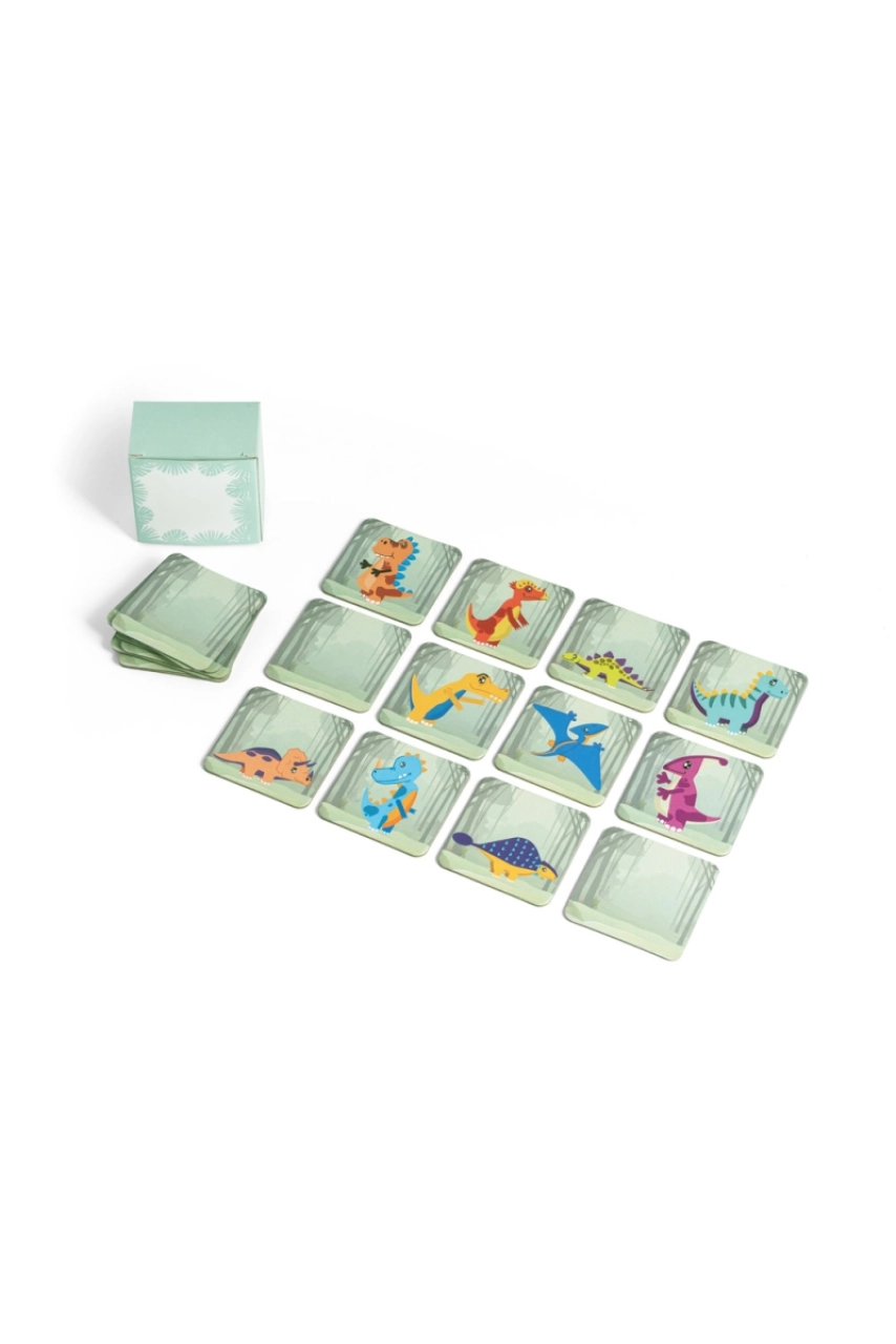 TRICERATOPS. Jeu de mémoire avec 20 pièces