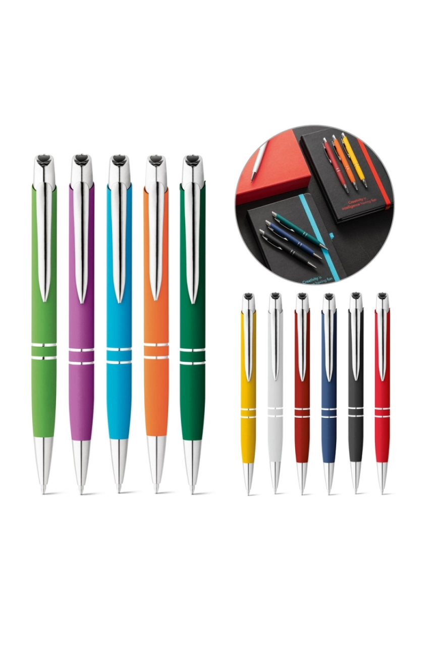 MARIETA SOFT. Stylo en aluminium avec clip