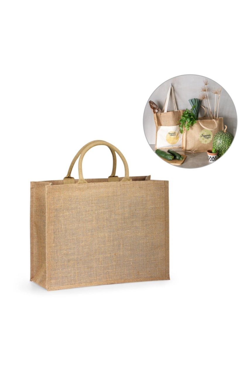 SHANTI. Sac en toile de jute (360 g/m²)