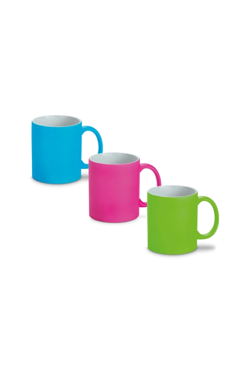 LYNCH. Tasse en céramique avec finition néon 350 mL