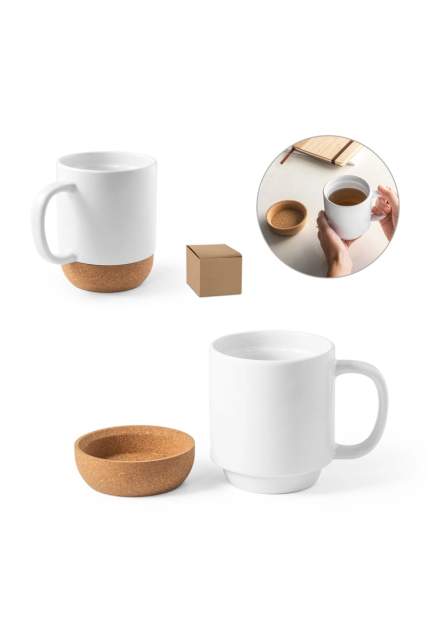 RORY SUB. Mug en céramique 390mL avec revêtement pour sublimation