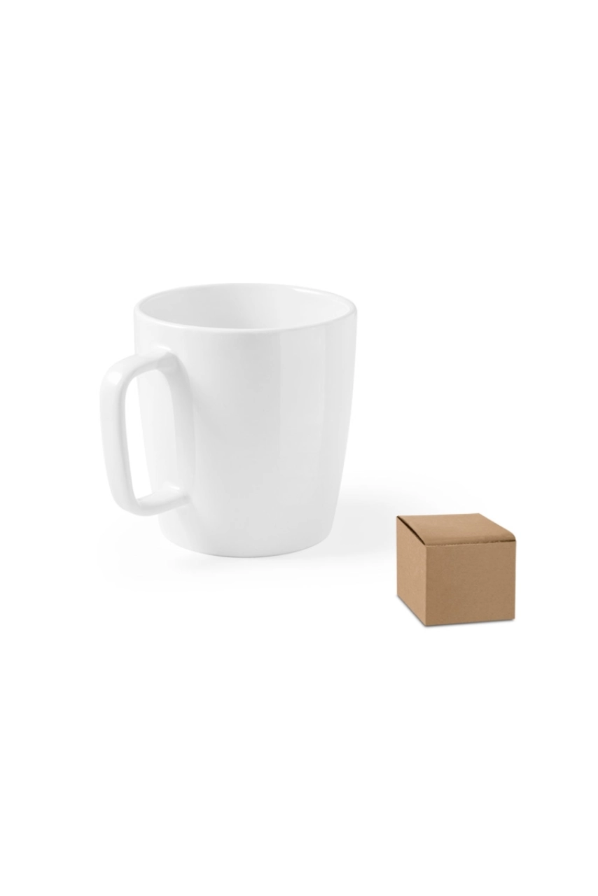 DHONI WHITE. Mug en céramique 450 mL