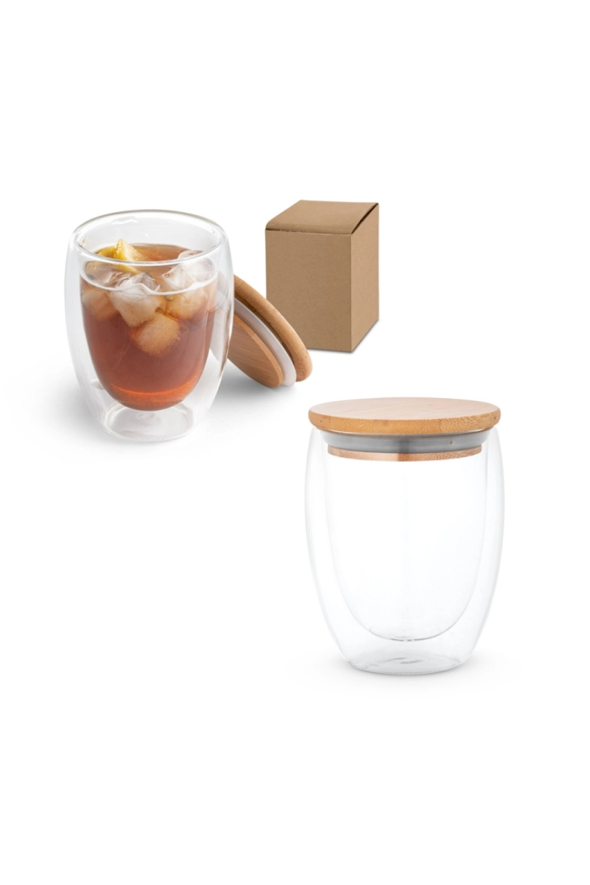 ECUADOR 350. Tasse de voyage 350mL en verre borosilicate