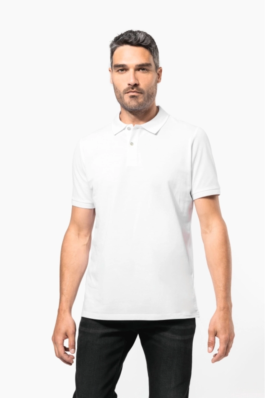 Polo Supima® manches courtes homme