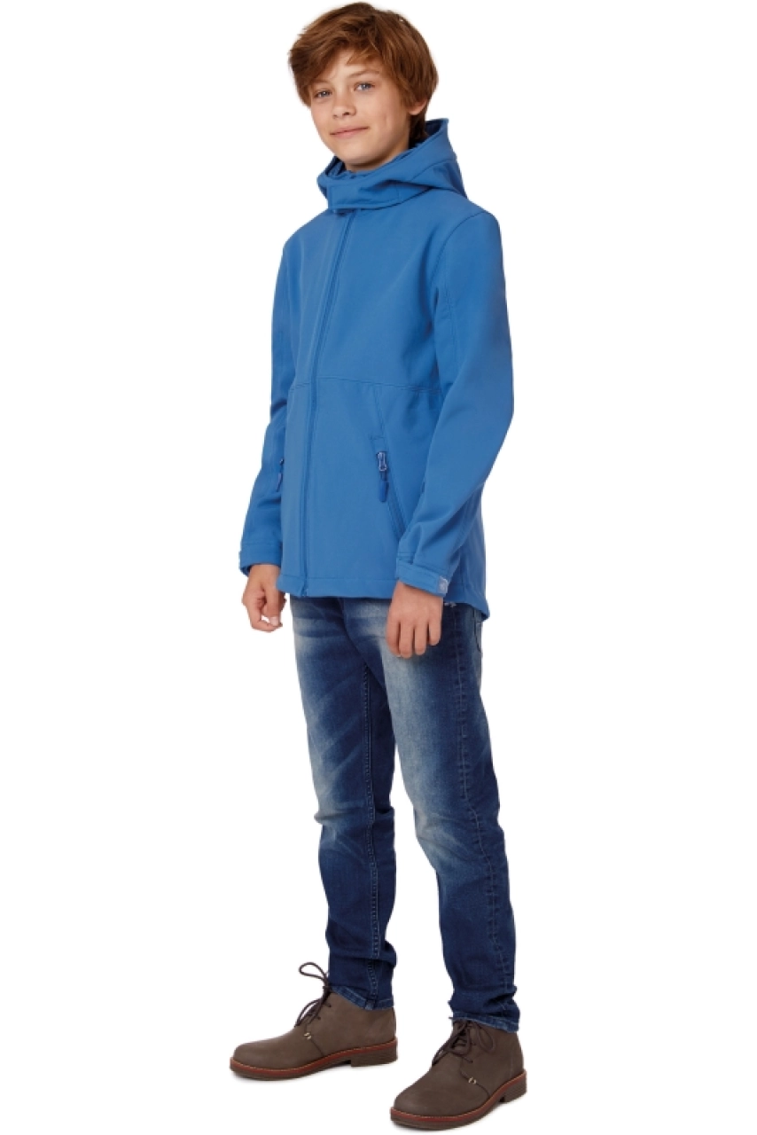 Veste softshell capuche enfant