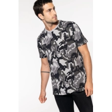 T-shirt camo manches courtes homme