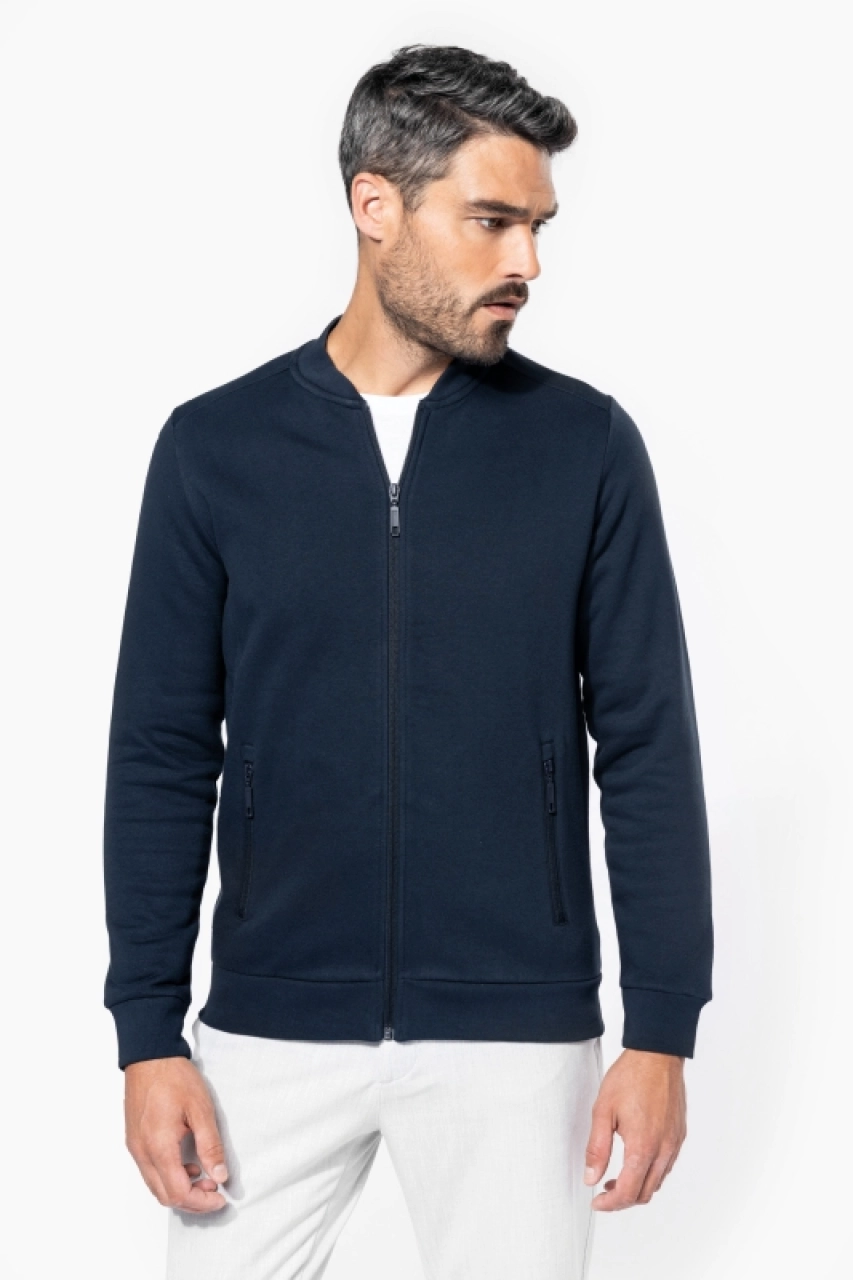 Veste molleton zippée homme