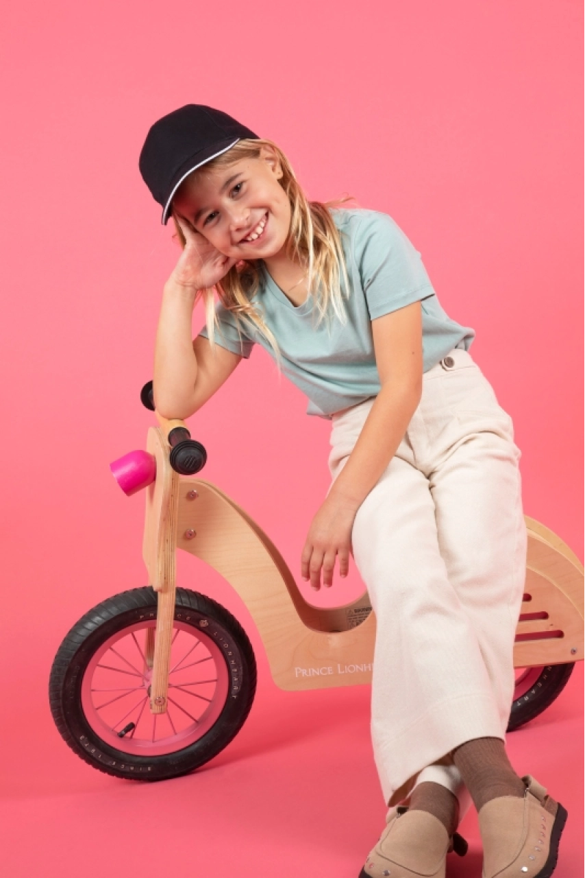 Casquette enfant avec sandwich contrasté - 5 panneaux