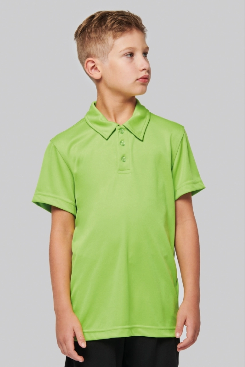 Polo sport manches courtes enfant