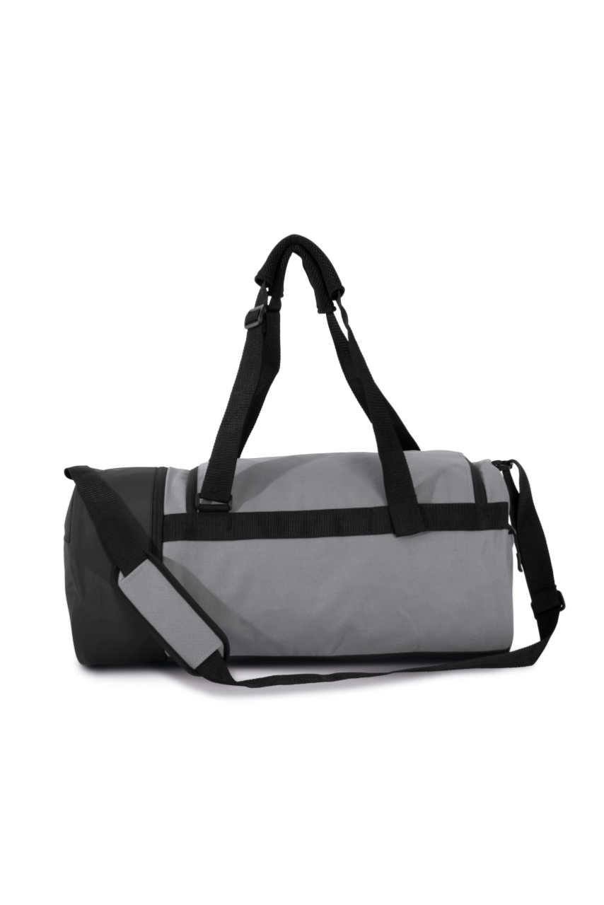 Sac de sport forme tube avec compartiment chaussures séparé