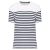 White / Navy Stripes