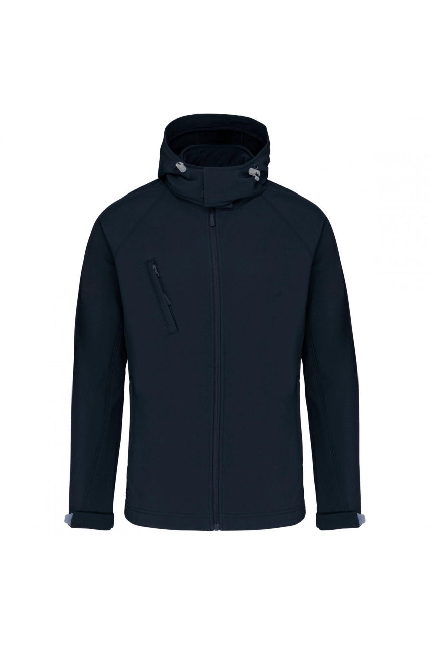 Veste softshell à capuche amovible homme