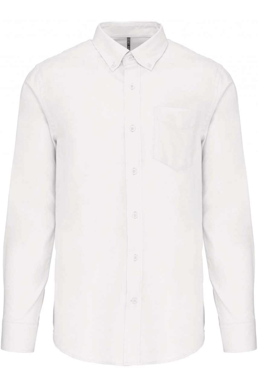 Chemise Oxford manches longues