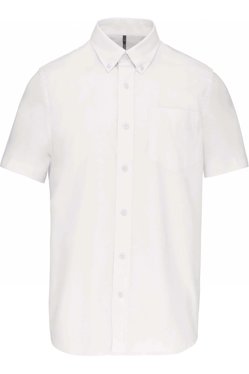 Chemise Oxford manches courtes