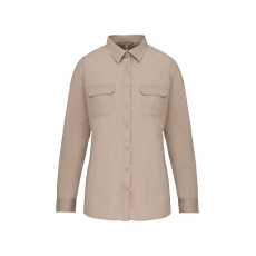 Chemise safari manches longues femme