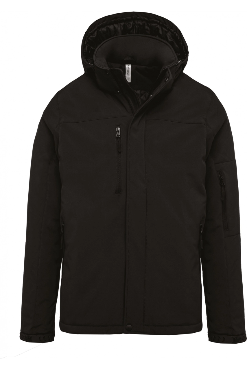 Parka softshell doublée capuche homme