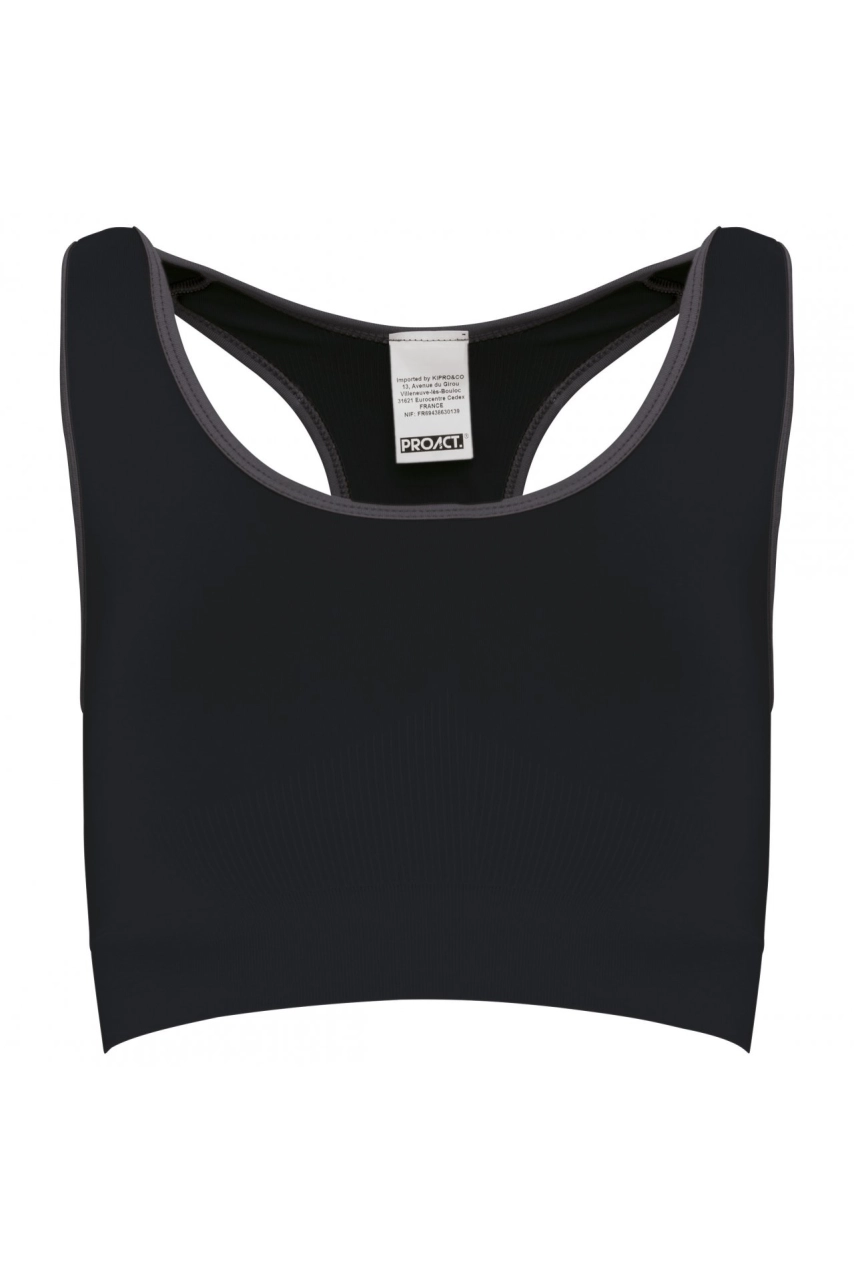 Brassière de sport sans couture